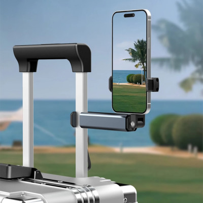 Складаний міні тримач для телефону Collapsible Telescopic Bracket S621 дорожня складана міні підставка на стіл полицю