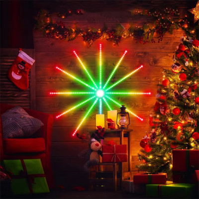 Світлодіодна RGB стрічка з динамічними режимами Світлодіодне освітлення USB на самоклейці з пультом