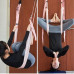 Резинка гамак для аеройоги повітряної гімнастики Air Yoga rope полотно для прапор йоги розтяжка та тренування м'язів