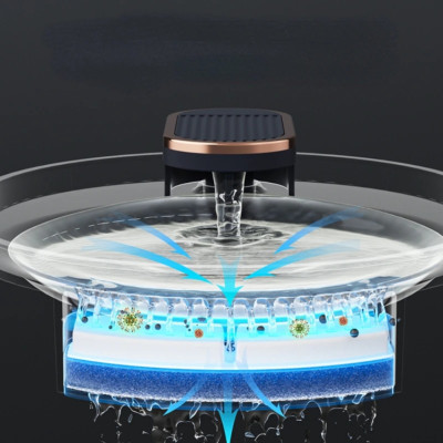 Поїлка фонтан для тварин Pet water dispenser зі змінним фільтром Автоматична поїлка 3л для вихованців