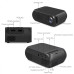Портативний міні проектор для будинку Projector LED YG320 чорний з динаміком домашній лід проектор