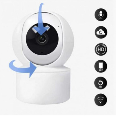Камера відеоспостереження WiFi Care Cam для домашнього спостереження через телефон з ик підсвічуванням