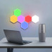 Світильник модульний LED RGB сенсорний шестигранний з пультом складова лампа стільники настінні комплект 3 шт