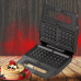 Сендвічниця 3в1 Hoffmans HM-3019 Вафельниця зі змінними панелями для сендвічів гриля вафель 1000W