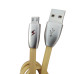 Мікро юсб кабель для зарядки телефону і передачі даних mikro USB s-77 2.4А провід зарядний 1м
