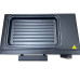 Настільна електрична міні духовка 2в1 HM-748 Hoffmans Electronics електропіч гриль 800W з таймером для дому