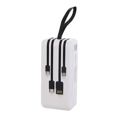 Повербанк 30000 mAh power bank HP976 зарядка для телефону зарядний пристрій USB Type-C micro USB Lightning