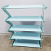 Органайзер полиця для взуття компактний стійка складна Shoe Rack YH 8802 5 зберігання речей та взуття