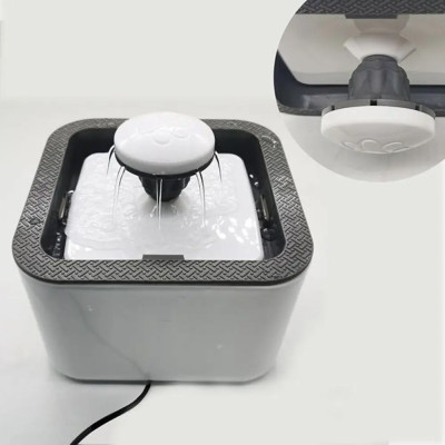 Фонтан поилка с пятью сменными фильтрами Pet Water FOUNTAIN для собак и котов автоматическая