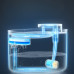 Поїлка фонтан для тварин Pet water dispenser зі змінним фільтром Автоматична поїлка 3л для вихованців