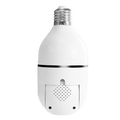 Поворотна IP камера в патрон 4МП WiFi Camera для відеоспостереження будинку зі звуком та нічним баченням