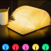 Нічник книга акумуляторний Folding Book Lamp настільний кольоровий світильник на магніті
