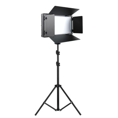 Прямокутна LED лампа U600 RGB зі штативом 2м кольорове відеосвітло для фото та відеозйомок 21х12см портативне