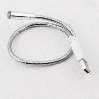 USB светильник для клавиатуры ноутбука регулируемая LED лампа металлическая