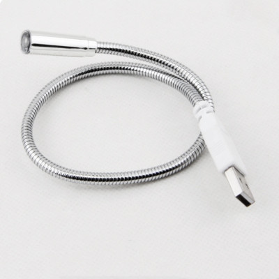 USB світильник для клавіатури ноутбука LED лампа регульована металева