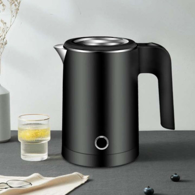 Електричний чайник 0,8л Hoffmans Electronics HM-2561 Електрочайник для дому 1000W Чорний