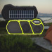 Радіоприймач ліхтар акумуляторний із сонячною панеллю GD Lite11 Bluetooth портативна колонка MP3