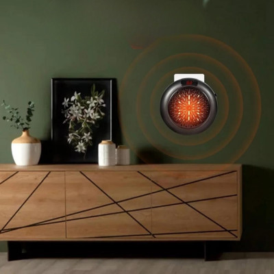 Обігрівач портативний Electric Heater For Home 900w електричний від мережі Міні підігрівач в розетку