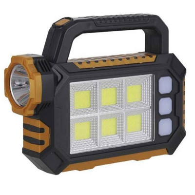 Ручний ліхтар HS 8029 на сонячній батареї LED лампа з 3 режимами освітлення