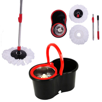 Швабра с ведром Spin Mop с автоматическим отжимом и полосканием турбо швабра лентяйка с центрифугой