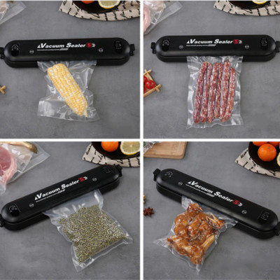 Вакууматор побутовий апарат для упаковки вакуумом Vacuum Sealer вакуумний пакувальник домашній