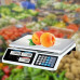 Електронні ваги на 40 кг Digital pricing scale з дисплеєм та розрахунком вартості акумуляторні