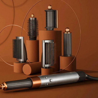 Мультистайлер 6в1 Hair Styler фен щітка Набір для укладання волосся фен з 6 насадками плойка для волосся