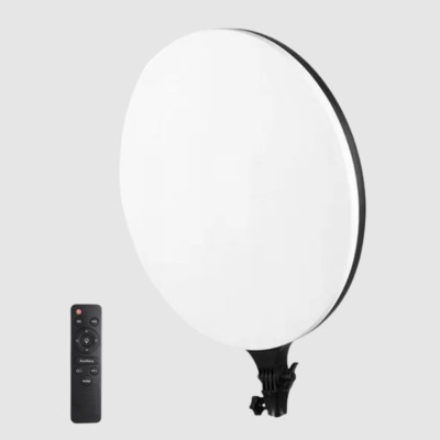 Світлодіодна кругла лампа 45см з пультом LED Fill Light PF-45 портативне відеосвітло для фото та відеозйомки