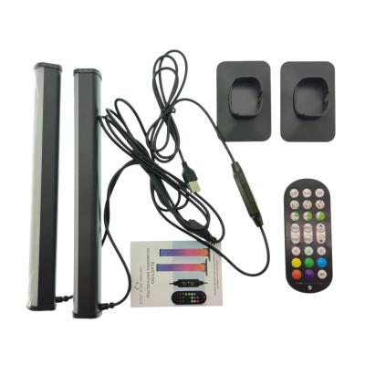 Світлодіодні світильники RGB Настільні панелі 10W з APP SMART та пультом Фонове LED світло комплект 2 шт