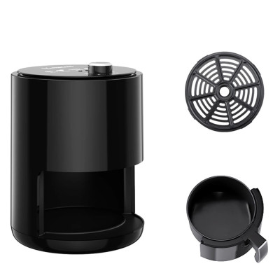 Безмасляна фритюрниця зі знімною чашею Air Fryer BW-3011 Аерофритюрниця без олії з таймером та чашею 3.2л
