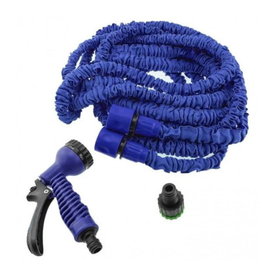 Шланг садовий для поливу Xhose 75м з розпилювачем XHose поливальні розтягуються шланги Хосе