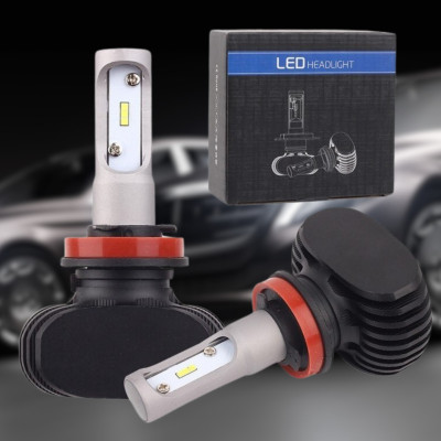 Автомобільні LED лампи для фар S1 H11 Світлодіодні лампи 2 шт в комплекті