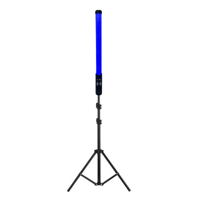 Лампа Led різнокольорова меч RGB Light Stick з пультом та штативом 2м акумуляторна лампа палиця для фото та відео