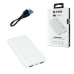 Повербанк Power Bank S-link 10000 mAh Зовнішній акумулятор з дисплеєм Білий
