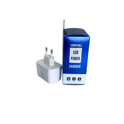 Мережевий адаптер живлення TRAVEL CHARGER швидка зарядка з підсвічуванням 3.1А на 6 usb