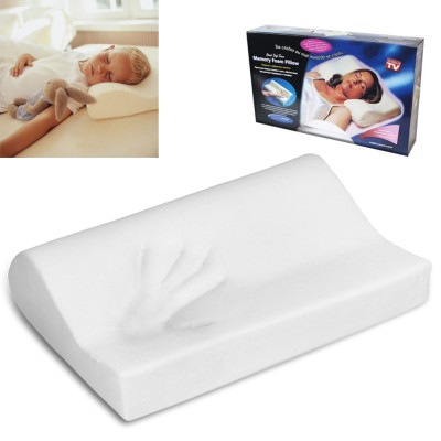 Подушка ортопедична для здорового сну Memory Foam Pillow пінка меморі пілл з ефектом пам'яті