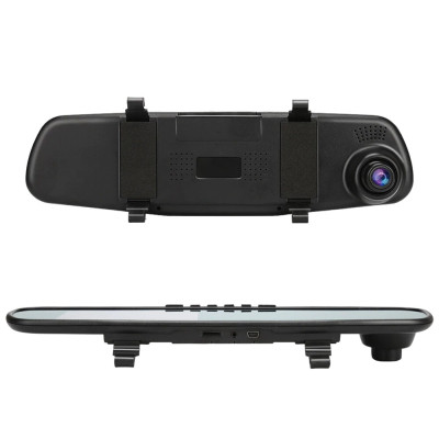 Відеореєстратор дзеркало заднього виду з камерою DVR запис Full HD 1080p L6000 Екран 4.5