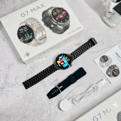 Наручний смарт годинник G7 MAX Розумний годинник Smart Watch з бездротовою зарядкою
