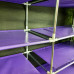 Тканинна шафа складна полиця для зберігання взуття органайзер Shoe Cabinet каркасний стелаж у передпокій