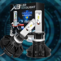 Автомобільні лампи для фар X3 H1 Світлодіодні LED автолампи 2 шт в комплекті