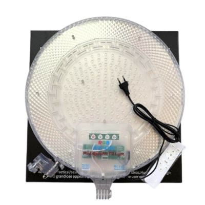 Світлодіодна кругла лампа з пультом кольорова 45см RGB-LED Fill Light GS-450 портативне відеосвітло для зйомки