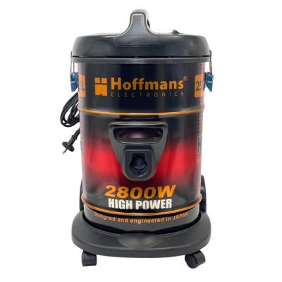 Бытовой вакуумный пылесос 25л Hoffmans HM-8805 строительный пылесос без мешка 2800W с воздуходувкой