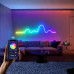 Гнучкий неон RGB 3 м Світлодіодна LED стрічка із синхронізацією музики Розумна неонова стрічка