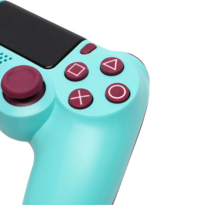 Джойстик DualShock 4 Berry Blue бездротовий багатофункціональний геймпад для PS4 бірюзовий
