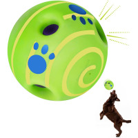 Іграшка інтерактивна для собак Хіхикаючий м'яч WOOPY BALL 14 см для тренувань спорту домашніх тварин