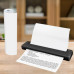 Бездротовий термопринтер А4 Portable Printer у наборі з папером портативний для iOS Android