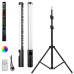 Лампа Led акумуляторна жезл RGB Light Stick з пультом та штативом 2м світлодіодна різнокольорова лампа палиця