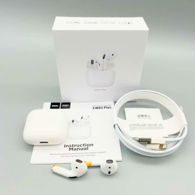 Беспроводные наушники Hoco EW03 Plus сенсорные Bluetooth гарнитура с кейсом для телефона