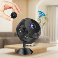 Міні IP камера відеоспостереження бездротова P7-W10 з Wi Fi портативна з підставкою для дому та офісу