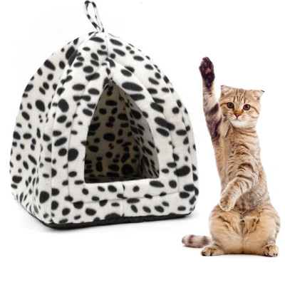 Переносний будиночок Pet Hut м'які лежаки для котів та собак будка для домашніх вихованців